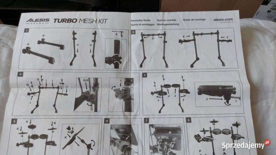Perkusja Alesis turbo mesh kit Elektronika Ciechanów