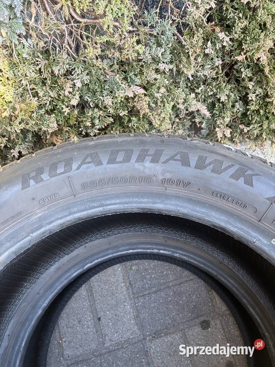 Dwie opony letnie 23550R18 dwie