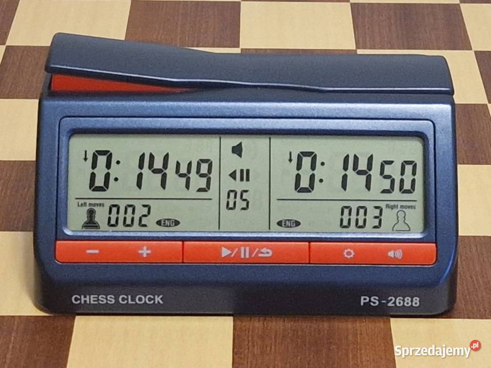ACH Profesjonalny ZEGAR szachowy 2688 pomorskie Kowale