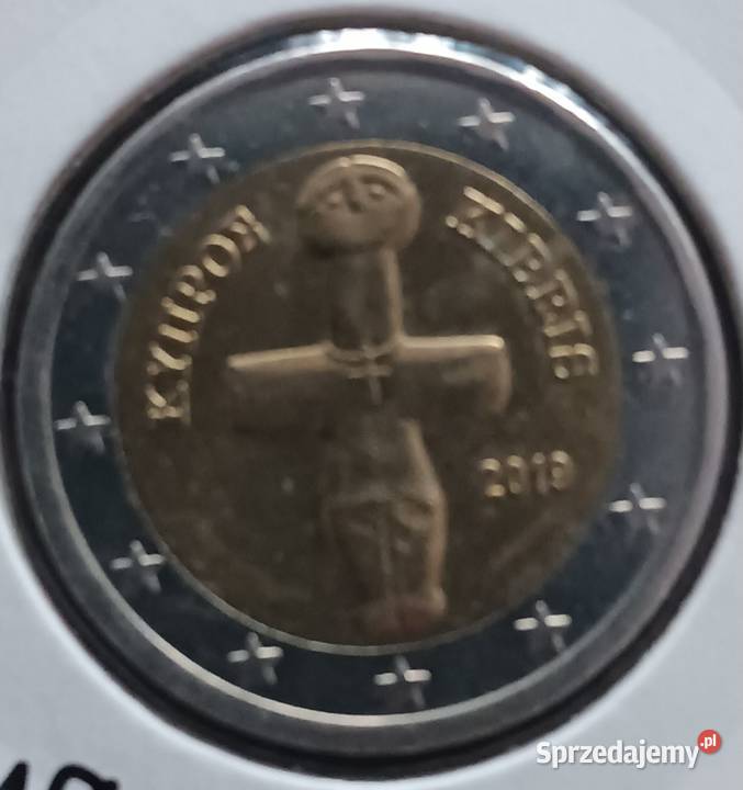 2 Euro Cypr 2019 r Numizmatyka Konin