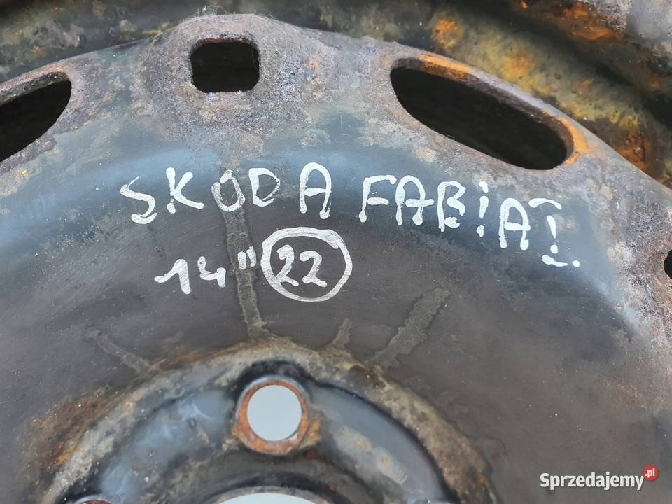 Polo Ibiza Fabia KOŁO ZAPASOWE Zapas 18560 R14 lubelskie