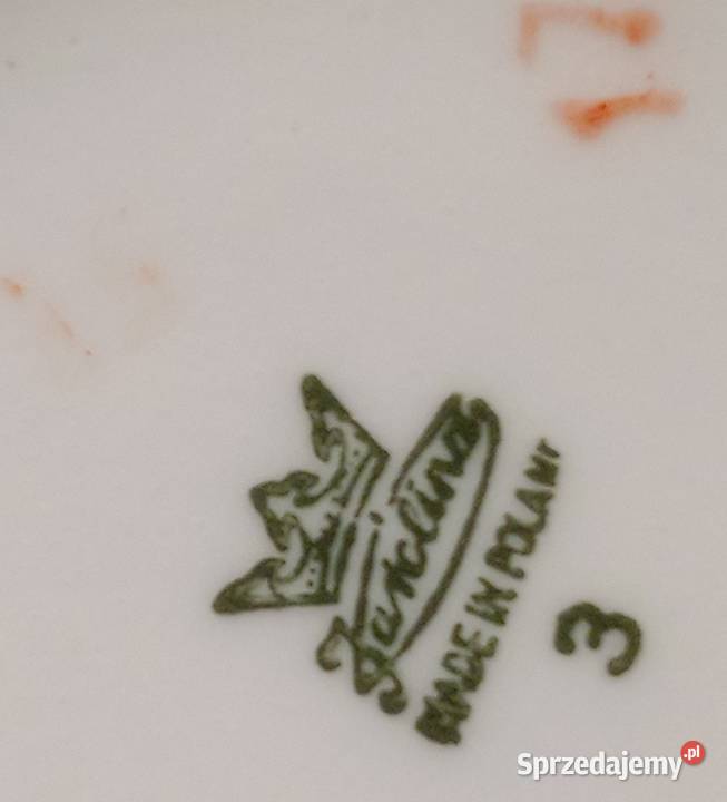 Cukiernica porcelanowa Karolina vintage PRL Warszawa