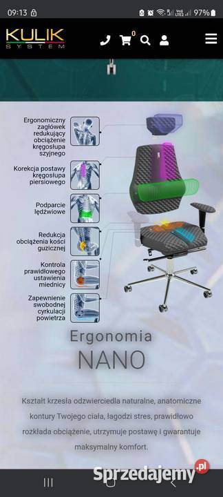 fotel biurowy Kulik Kraków