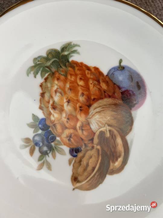 Talerzyk z ananasem Syg Victoria Czechoslovakia Gdańsk