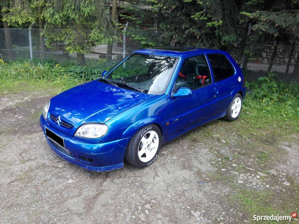 Citroen Saxo 16 VTS turbo kjs track day Zakopane