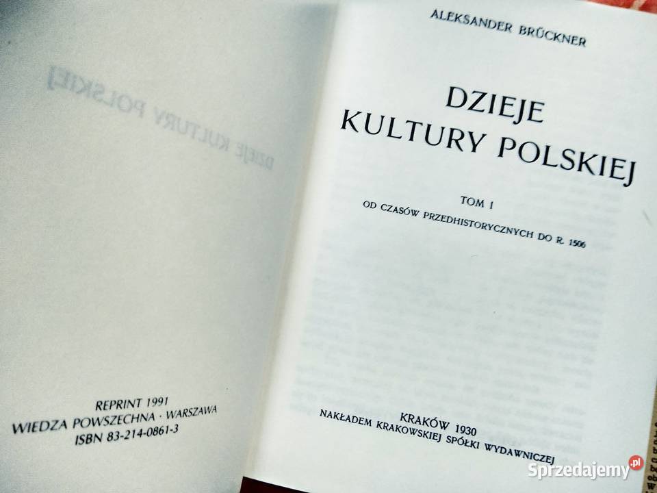 Dzieje kultury polskiej początki książki Antykwariat Antyki, Sztuka, Kolekcje Warszawa