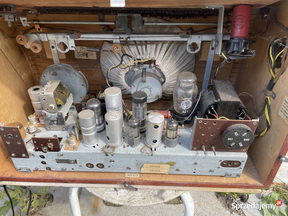 DUX V316 stare szwedzkie radio lampowe Pruszcz Gdański