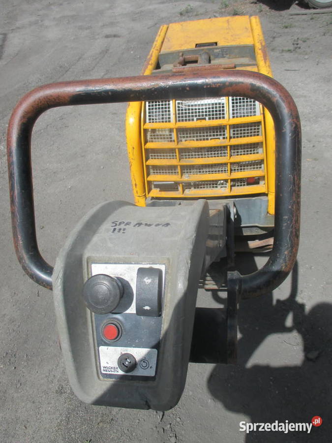 Zagęszczarka rewersyjna 750 Wacker Neuson DPU 80 Walce Pleszew