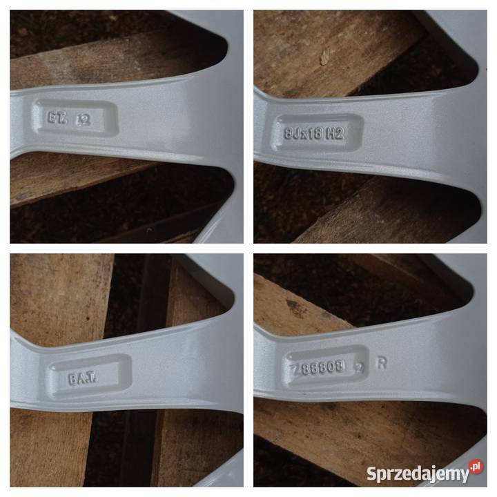 5x112 18 Felgi Koła Aluminiowe 21545R18 SKODA Legnica