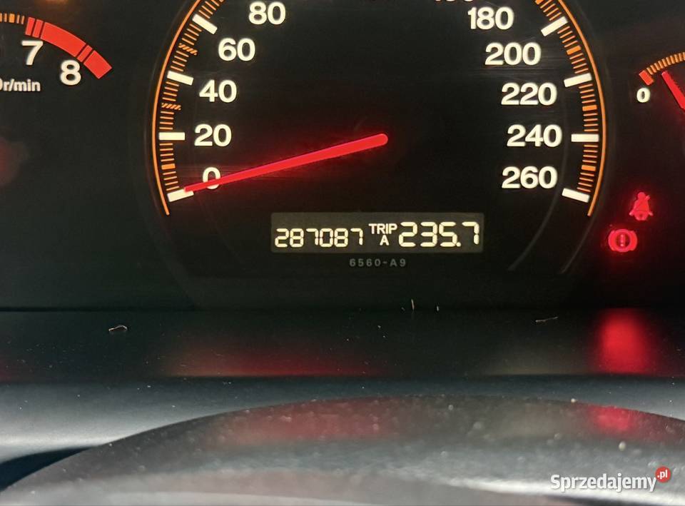 Honda Accord VII sedan uszkodzony tył Grodzisk Wielkopolski