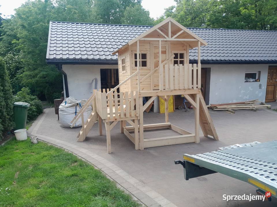 Domek drewniany dzieci Mielec sprzedam