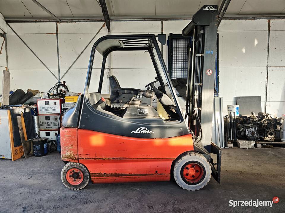 Elektryczny wózek widłowy Linde E30 3t Wolny elektryczny świętokrzyskie Suchedniów sprzedam
