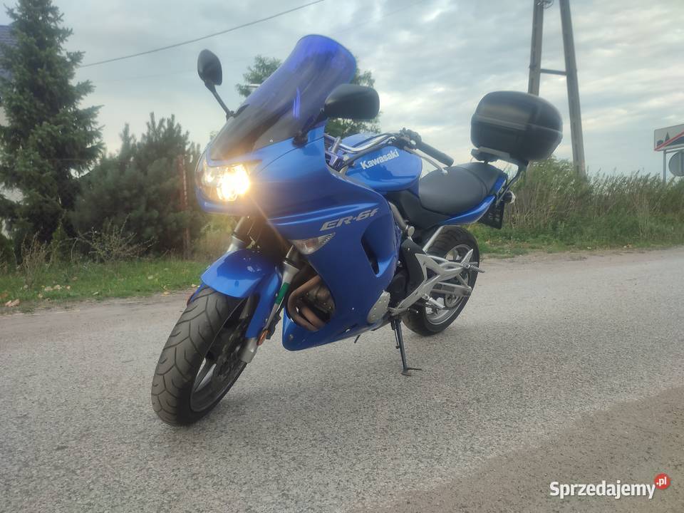 Kawasaki ER6f 2007r 676cm3 Motocykle, skutery, quady Sochaczew-Wieś sprzedam