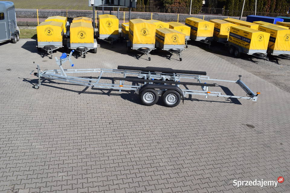 Przyczepa podłoodziowa ciężarowa 255 szeroka do Lesznowola sprzedam