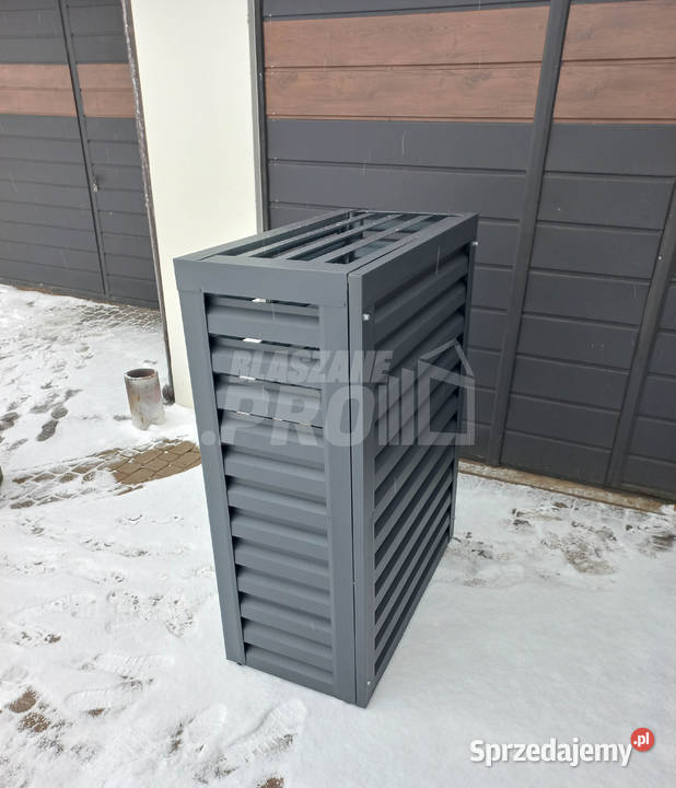 Osłona pompy ciepła 90x40x140 antracyt GP321