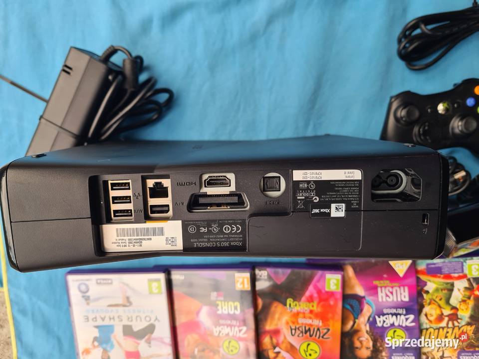 Xbox 360 kinect nowy dwa dżojstiki i gry lubuskie Gorzów Wielkopolski