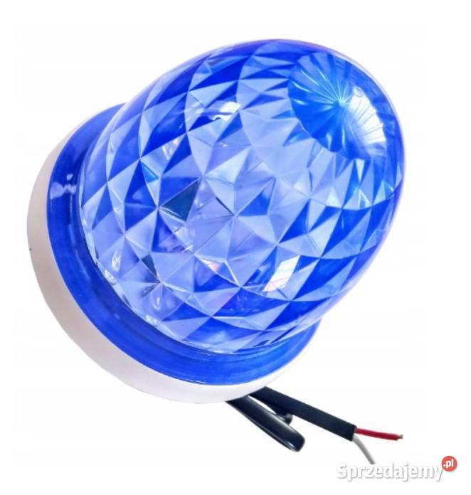 KOGUT LAMPA LED SYGNALIZACYJNA NIEBIESKA 1224V Wieliczka