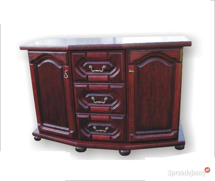 Komplet Komoda 120 dwie witrynki Narożnikowe Opole