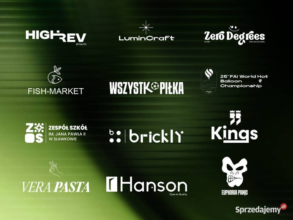 LOGO twojej MARKI Logo Key Visual Materiały Katowice reklama