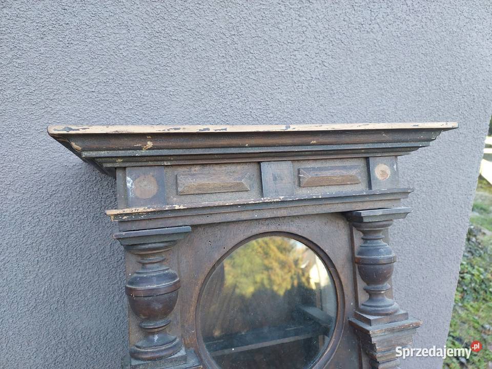 S104 Skrzynia skrzynka obudowa starego zegara