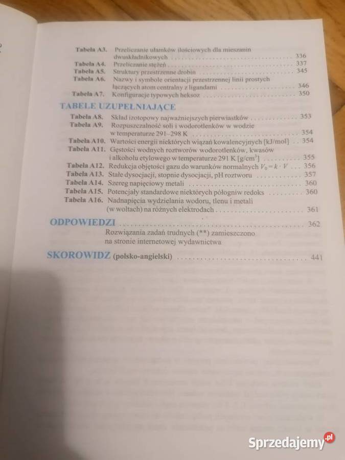 Książki do chemii pomorskie Gdańsk