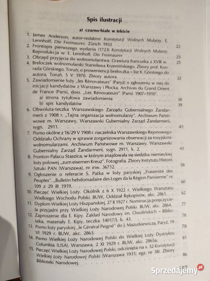 Masoneria Polska XX wieku Hass Ludwik Kielce