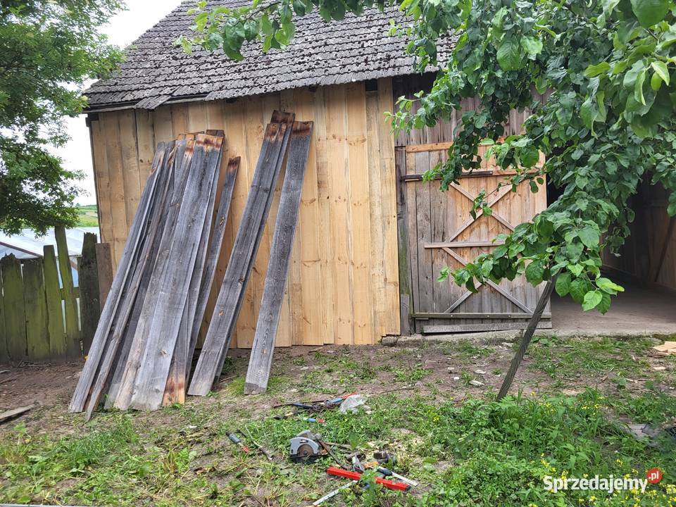 Rozbiórki stodół wymiana desek na nowe skup Lublin