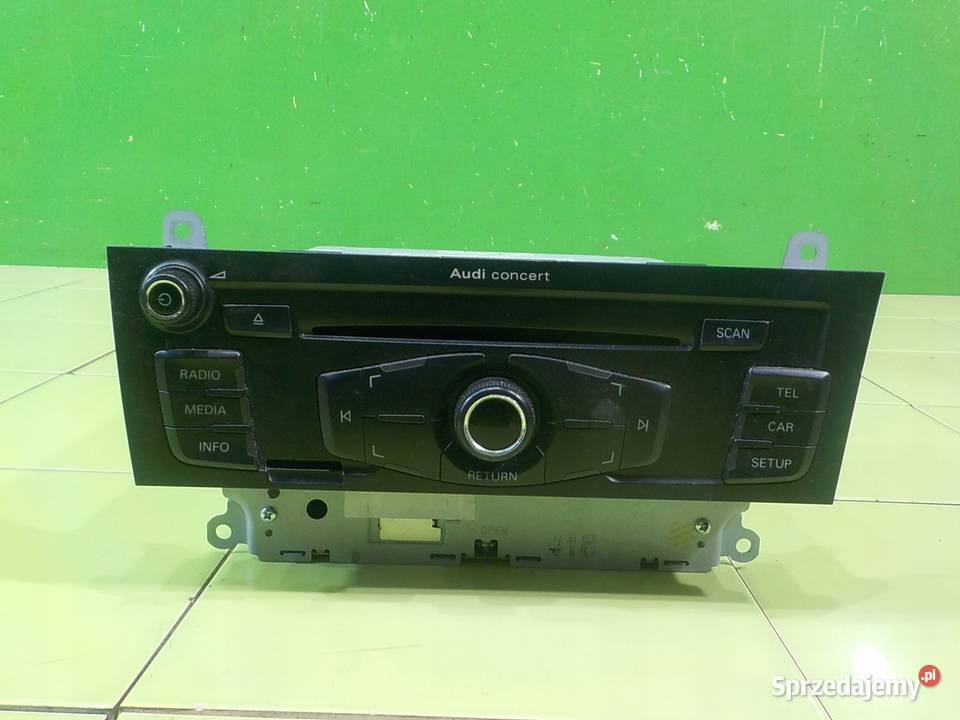 AUDI A5 8T 20 TFSI 09r COUPE 2D radio 8T2035186P Suków
