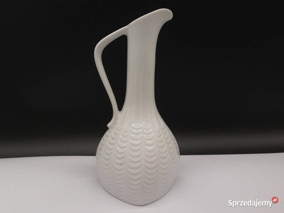 Porcelanowy wazon Op Art wyprodukowany Edelstein Raszków