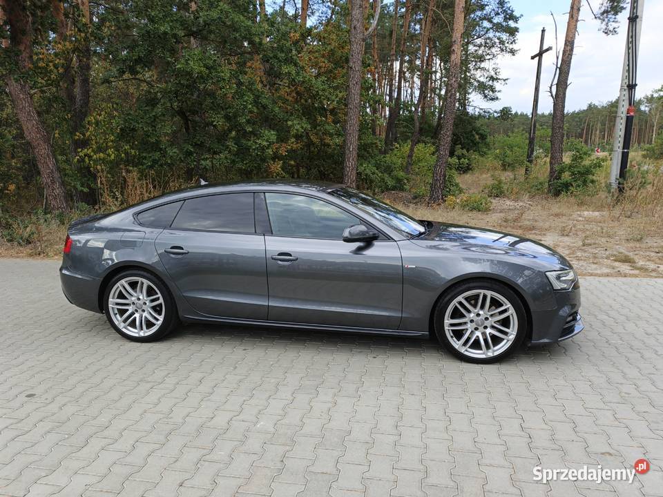 Audi A5 SLine Competition 20 TDI 190 Daytona Rok produkcji 2015 Otwock