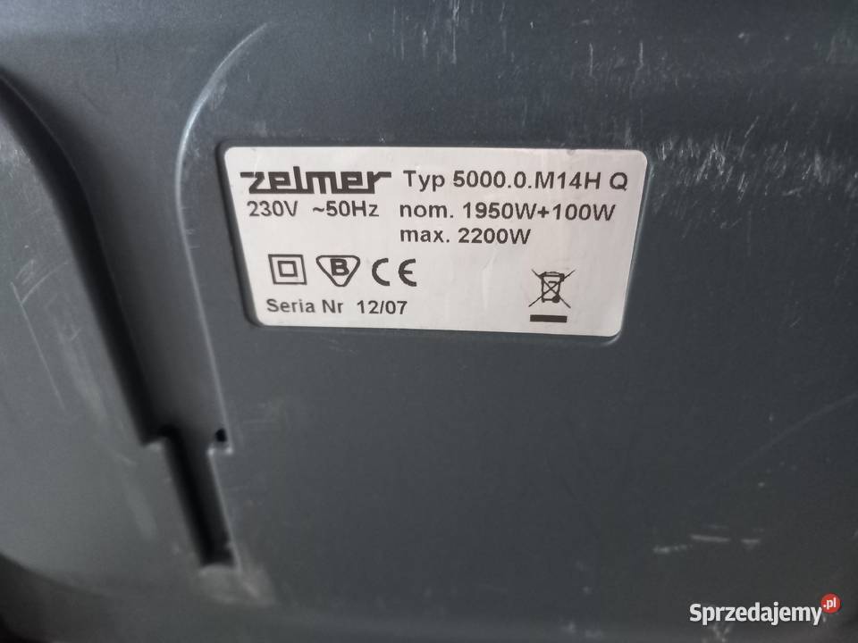 Odkurzacz Zelmer Solaris o mocy 2200W Białystok