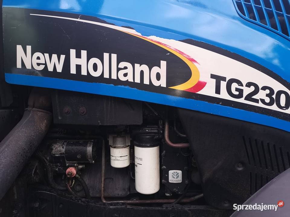 Holland TG 230 Obudowa filtra oleju Wilkowo sprzedam