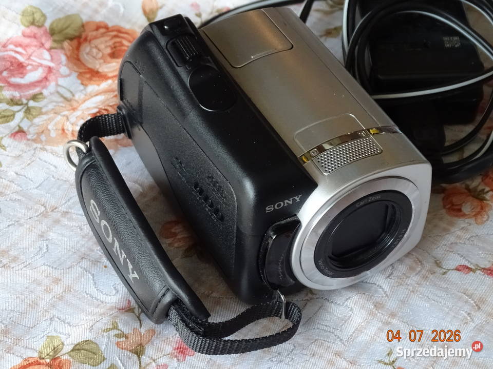 Kamera Sony Handycam DCRSR45 Hybrid HDD 40x zoom Biała Podlaska