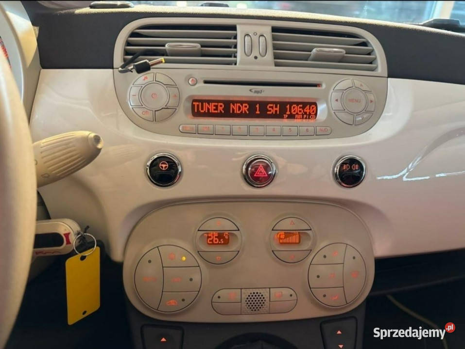 Fiat 500 Bezwypadkowy Super Stan I 2007 Rzeszów