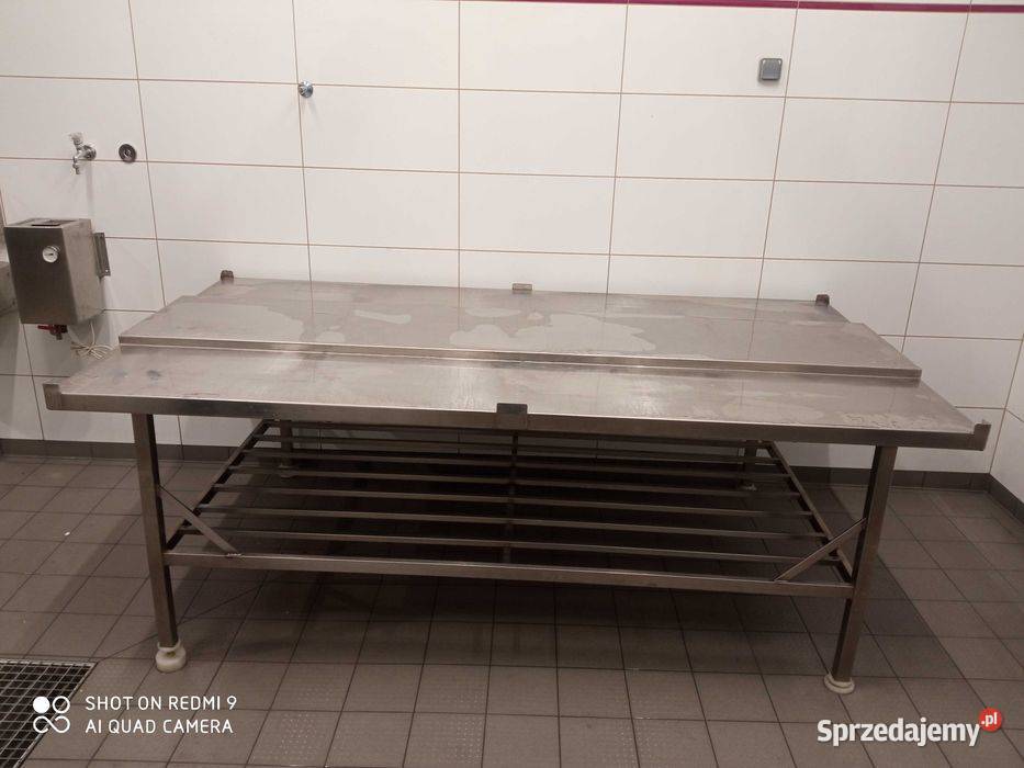 Stół nierdzewny roboczy rozbiorowy pod