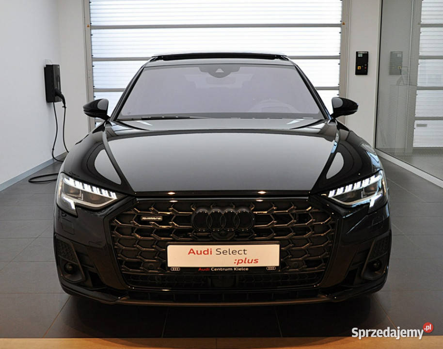 Audi A8 60TFSI e Quattro SLine MatrixHD BO wspomaganie kierownicy Kielce