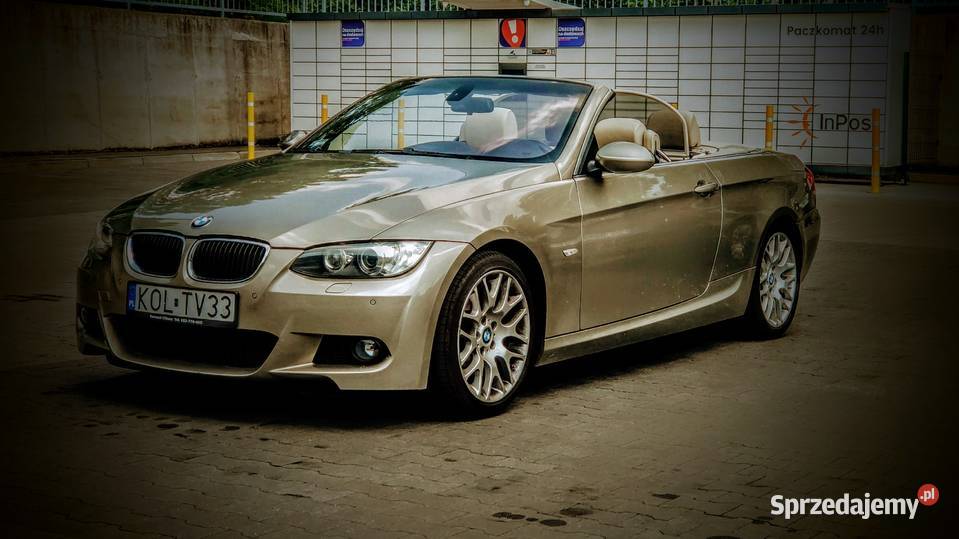 BMW 320i Cabrio E93 Złoty perfekcyjny stan Mysłowice