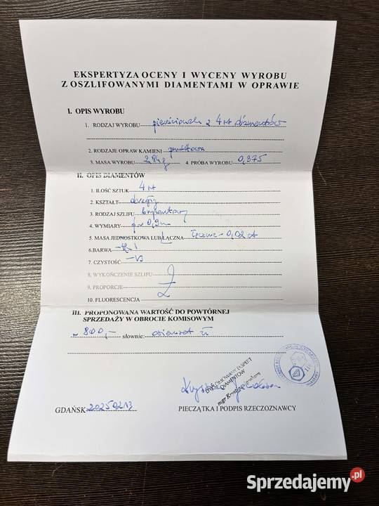 Złoty pierścionek pr 375 284g Rozmiar 12 z 4 warmińsko-mazurskie Elbląg