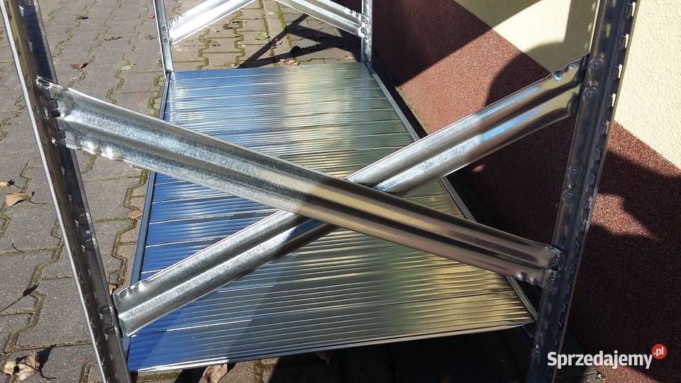 Regał półkowy Metalsistem ocynkowany 250x120x605 sprzedam