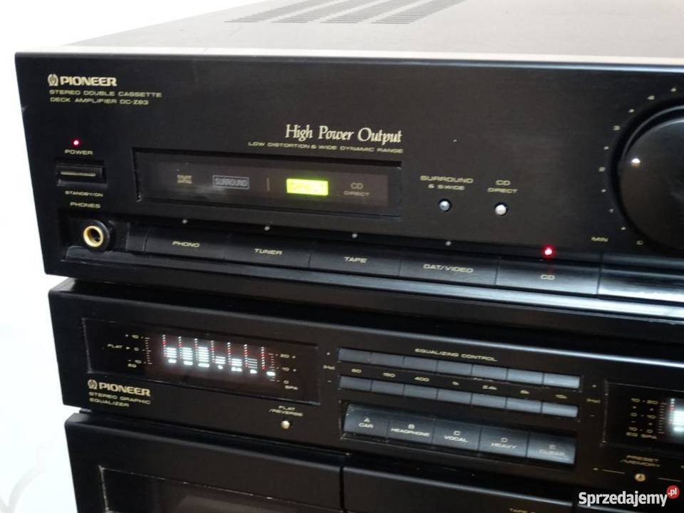 Wzmacniacz z korektorem Pioneer 340 wat WYSYŁKA Jasło