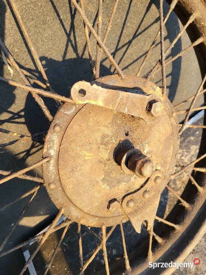 KOŁO PRZÓD ZUNDAPP VICTORIA BMW BSA AJS SAROLEA Pozostałe Części i akcesoria motocyklowe śląskie