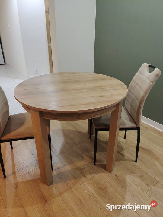 Stół okrągły 90 76cm Konin sprzedam