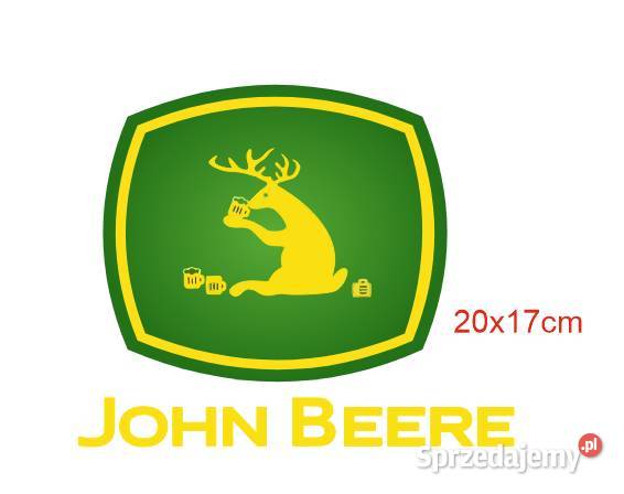 Naklejka John Deere Beere Traktor Ciągnik świętokrzyskie Łagów