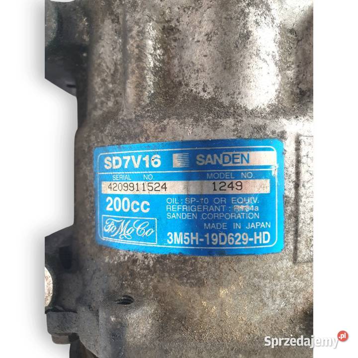 SPRĘŻARKA KLIMATYZACJI Volvo S40 V50 C30 Ford Chełm