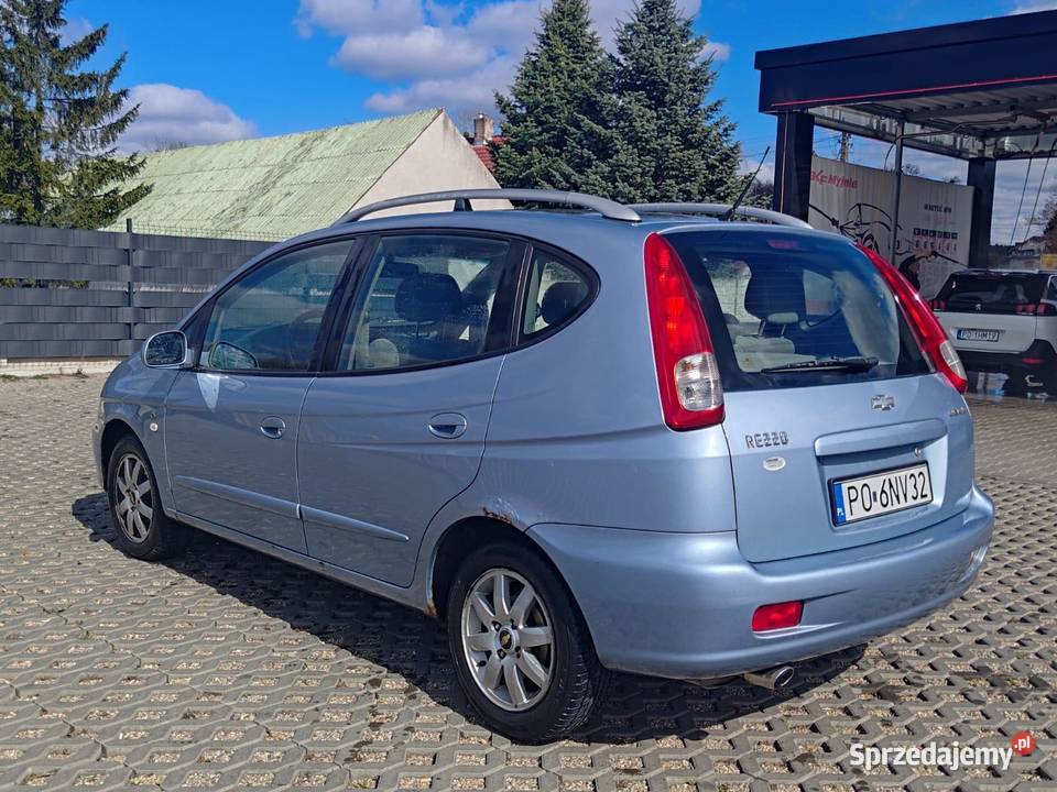 Chevrolet Rezzo niezawodne auto z klimatyzacja Rok produkcji 2005 Rezzo wielkopolskie