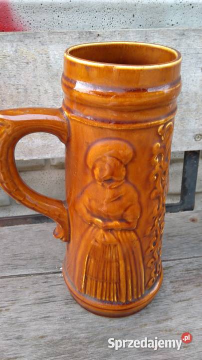 PRL kufel ceramika Bochnia Birofilistyka łódzkie Sieradz