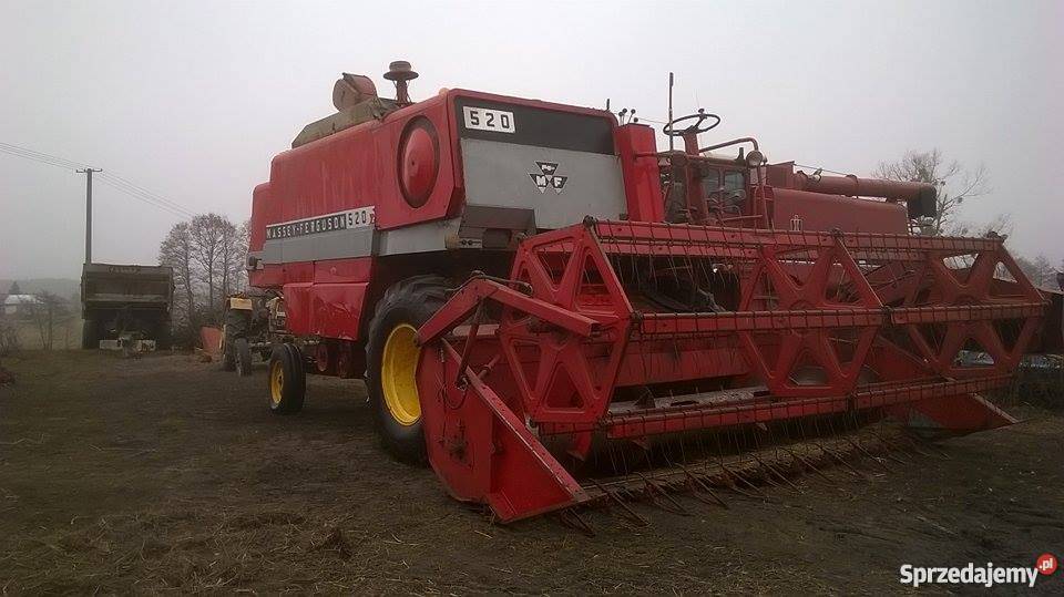 Sprzedam kombajn zbożowy Massey Ferguson 520 maszyny do zbioru roślin Kikół-Wieś