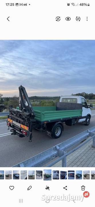 Iveco daily hds hiab wywrot Hryniewicze sprzedam