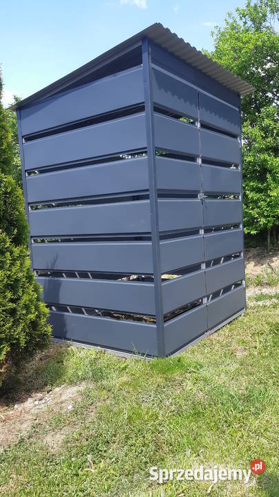 Garaż Blaszany WIATA ŚMIETNIKOWA Wiatka Romstal Kraków