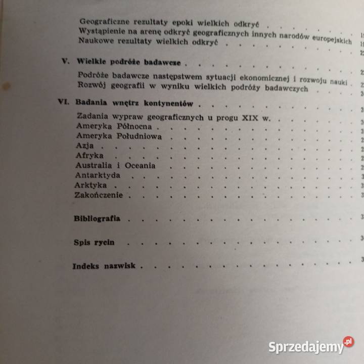 Zarys historii odkryć geograficznych książki Gdańsk